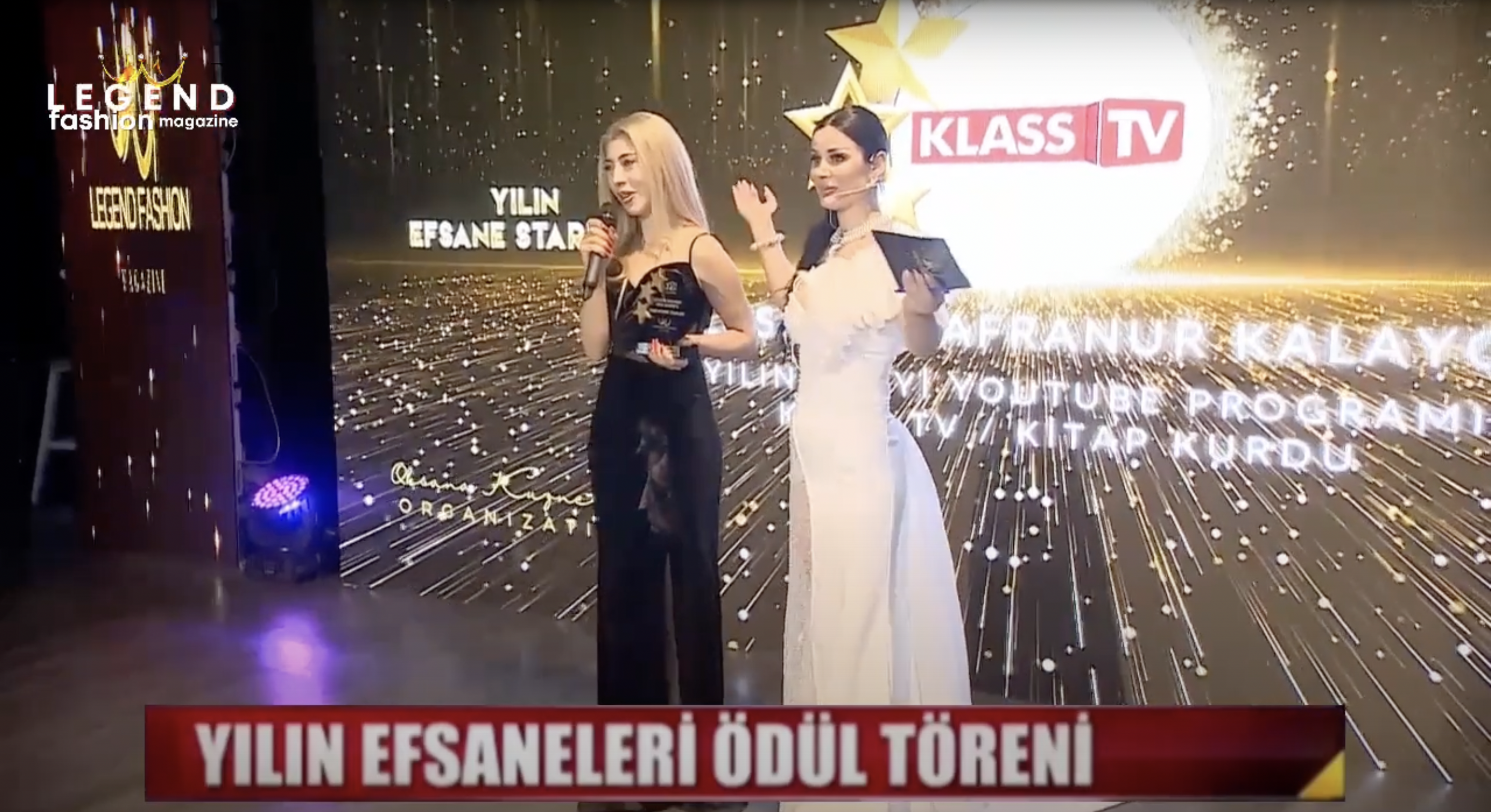 Afranur Kalaycı Klass Tv – Kitap Kurdu ile yılın en başarılı YouTube programı ödülünü aldı