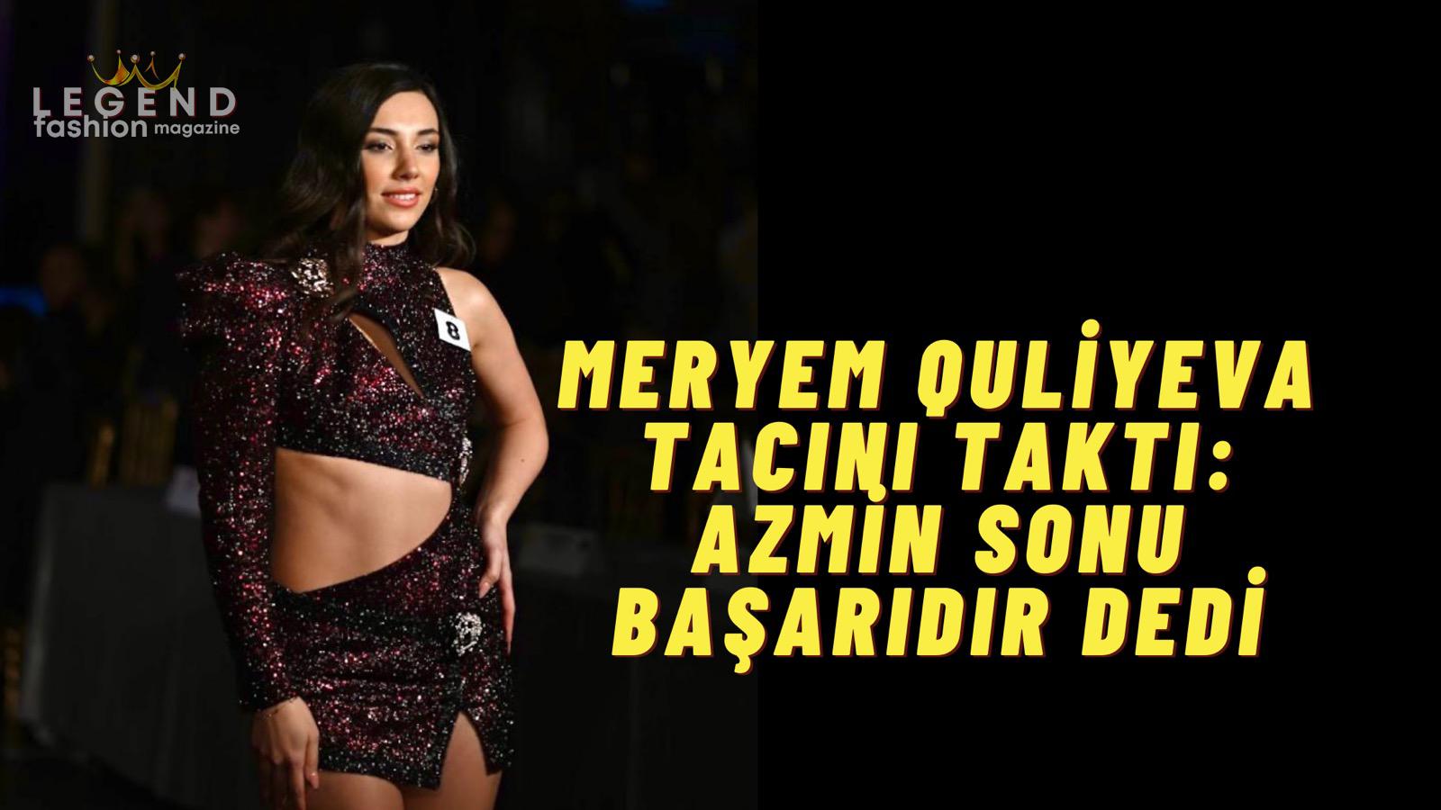 Meryem Quliyeva Kraliçeler listesinde