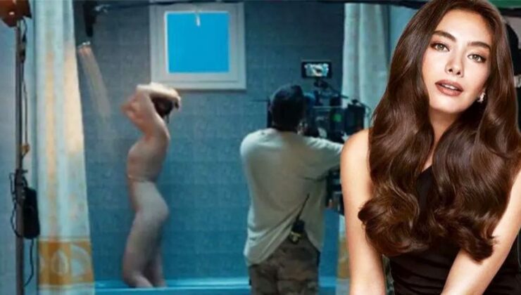 Neslihan Atagül’ün oynadığı filmin duşlu fragmanı gündem oldu