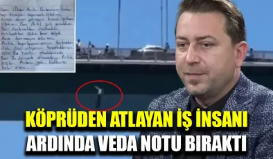 Ünlülerin gözde iş adamı boğaza atlayarak intihar etti: Dram dolu hayatı ortaya çıktı