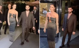 Sıla’nın iddialı elbisesi ve yürüyüşü lansmana damga vurdu