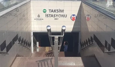 İstanbullar dikkat! Taksim Metro İstasyonu kullanıma kapatıldı