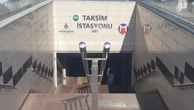 İstanbullar dikkat! Taksim Metro İstasyonu kullanıma kapatıldı