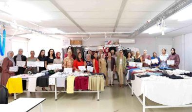 Didim Belediyesi Moda Tasarım ve Temel Dikiş Eğitimi yıl sonu etkinliği gerçekleştirildi
